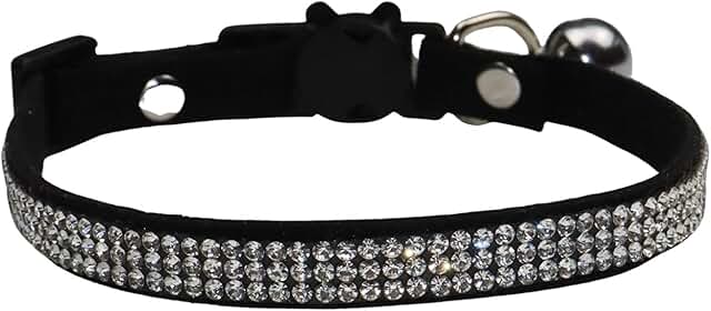 Sparkly Velvet Breakaway Cat Collar